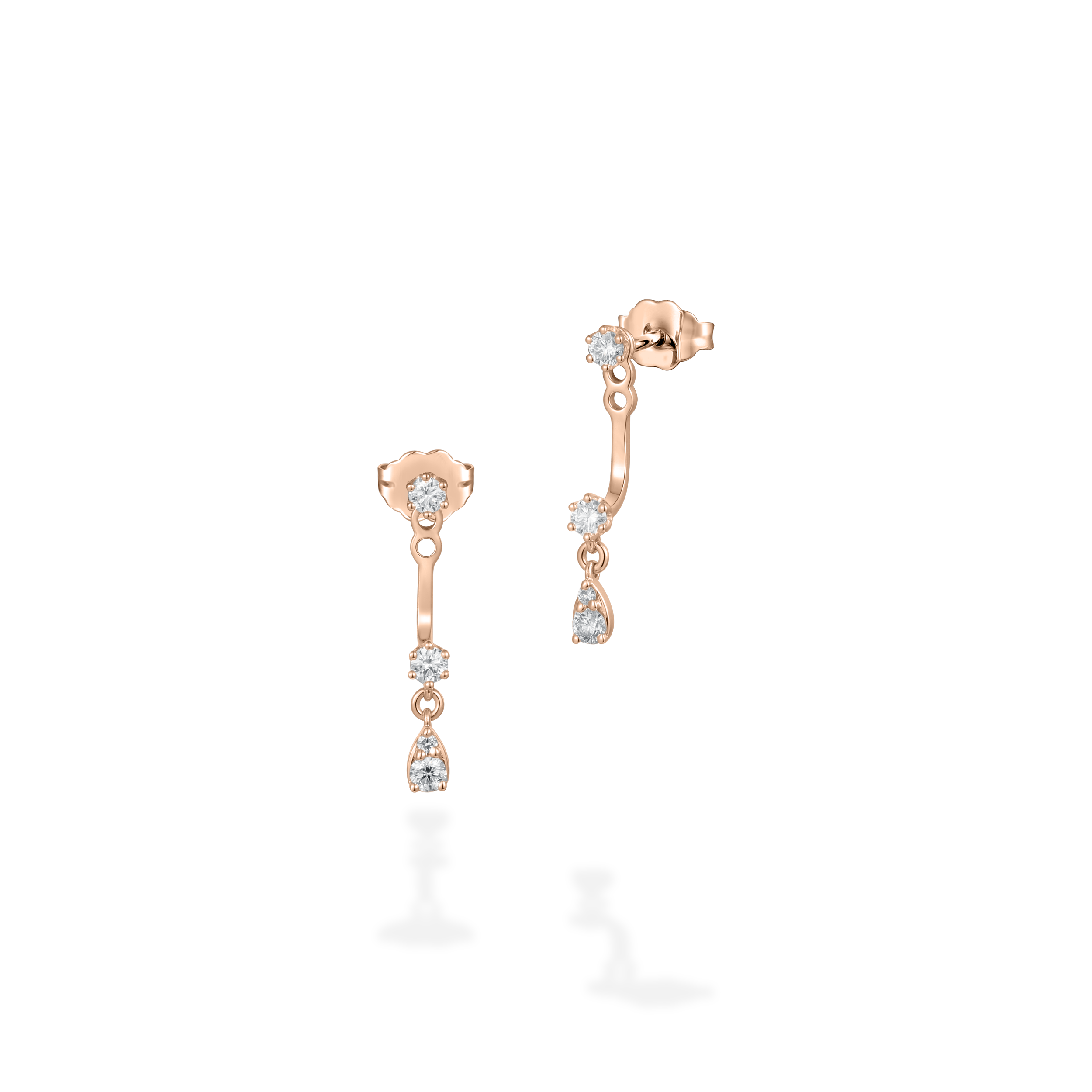 Bliss diamond earring jackets